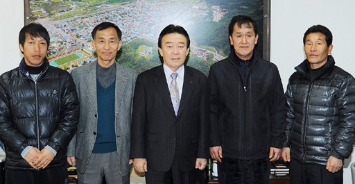 [포토뉴스]양구 용호내수면어업계 장학금 쾌척
