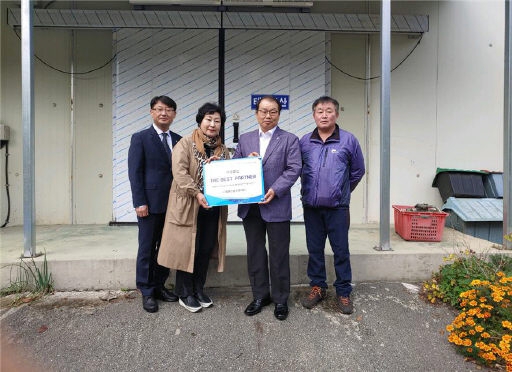 [포토뉴스]강원신보 인제 태성물산 `베스트파트너 인증