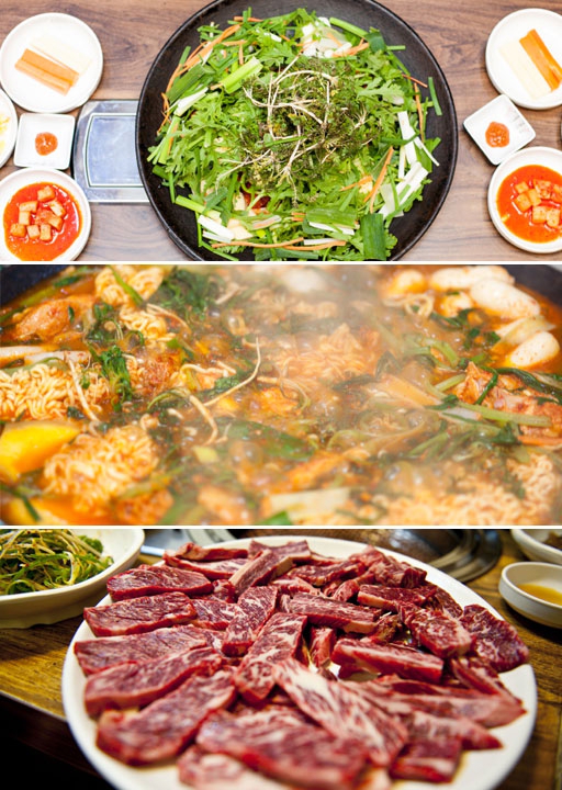 [태백의 매력 속으로]물닭갈비·실비 고깃집…광부들 애환이 서린 맛