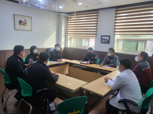 [포토뉴스]춘천소방서 서인병원 현장 점검