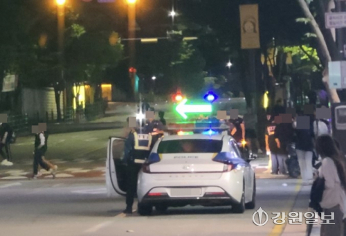 춘천 퇴계동 CGV일대 ‘지역 최다 112 신고’…범죄예방 강화