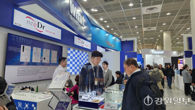 강원 의료기기업체 KIMES 2025서 신기술 대거 뽐내