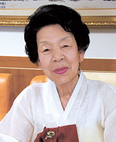 박금순 경북도 우리음식연구회장