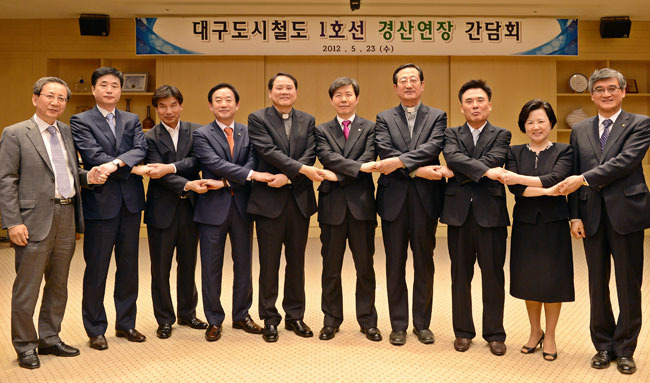 대구↔하양·진량 도시철 연장…대구경북 기관단체 긴밀협조 손잡았다