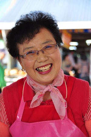 자갈치 아지매 대모격 박분순 할머니