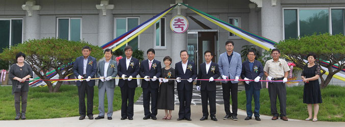 참기름·메주·청국장…전통식품 가공공장 준공식
