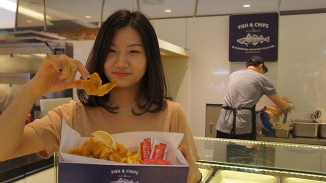영국인들이 사랑하는 피시앤칩스 맛보세요