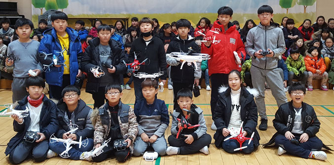 항공 과학에 대한 꿈·희망을 드론에 띄우다