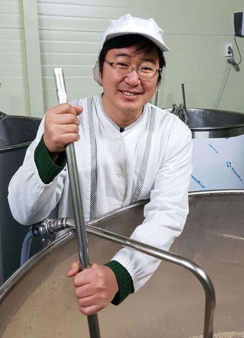 포항 청슬전통도가 정광욱 대표, 상표 옹해야 흑자 매출