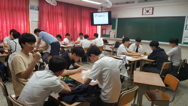 경북기계공고 1, 2학년 대상 이틀간 취업 및 진로캠프