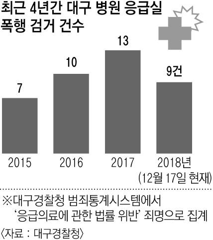 숙지지 않는 응급실 난동…의료계, 경찰 무관용 한목소리