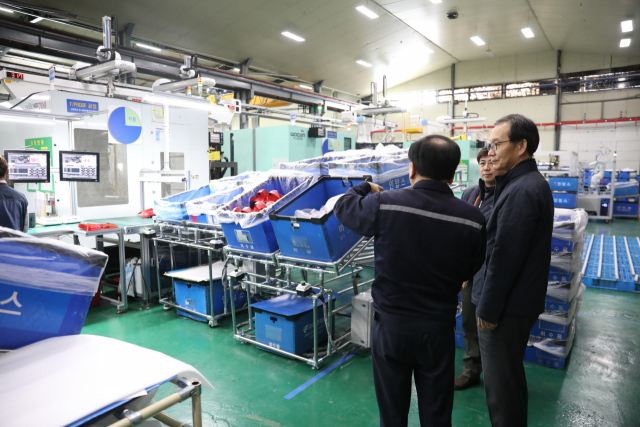 황규연 한국산업단지공단 이사장, 구미산단 방문