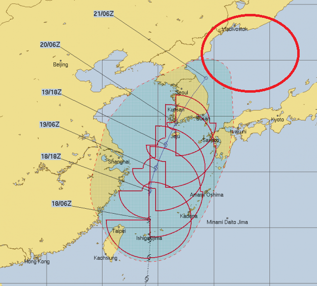 [단독] 美합동태풍경보센터 동해 아닌 Sea of Japan