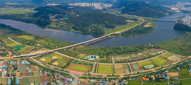 경북 구미시 낙동강을 관광축으로 관광진흥 마스터플랜 수립