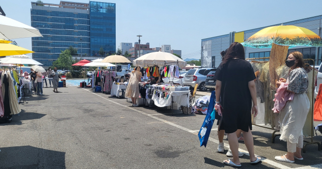 여성기업종합지원센터 경북센터, 플리마켓 개최