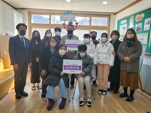 대구보건학교·대구광명학교  ‘몽골 사막화방지 식목사업’ 기부