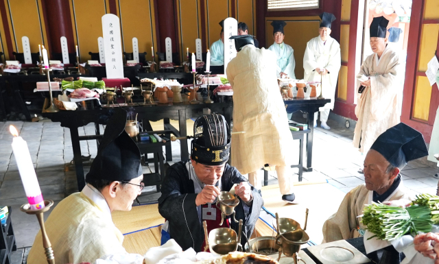 경북 영천·신녕향교, 춘기 석전대제 봉행