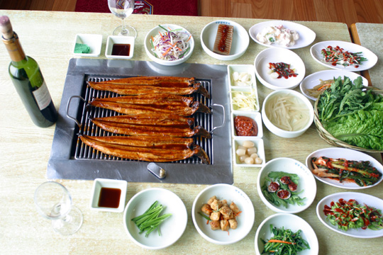 맛집 - 아산 인주면 강촌장어구이