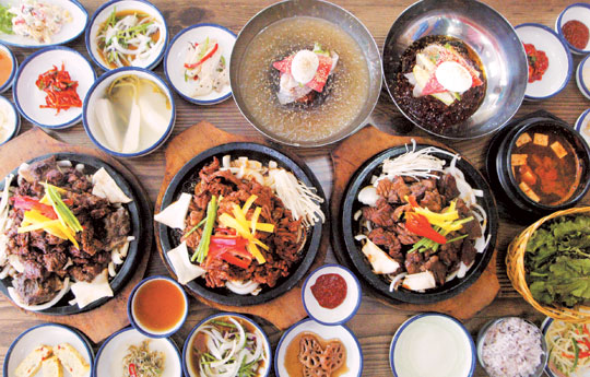 둔산석갈비-참숯에 구운 ‘삼색 설갈비’ 색다른 맛
