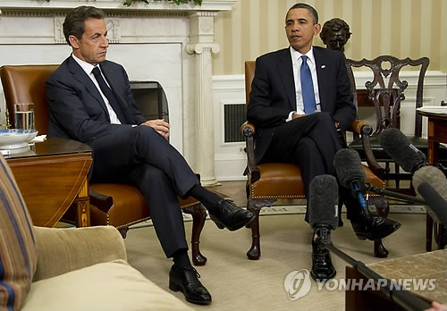 USA OBAMA SARKOZY