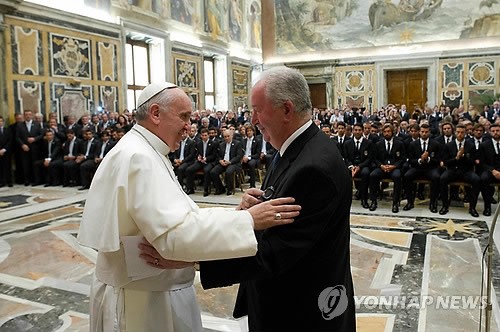 VATICAN POPE SOCCER