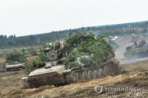 BELARUS RUSSIA MILITARY DRILL ZAPAD 2017