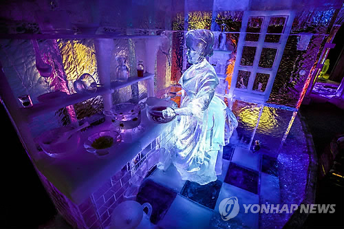 獨 로스토크 아이스 월드 전시회