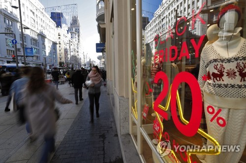 SPAIN ECONOMY BLACK FRIDAY SALES