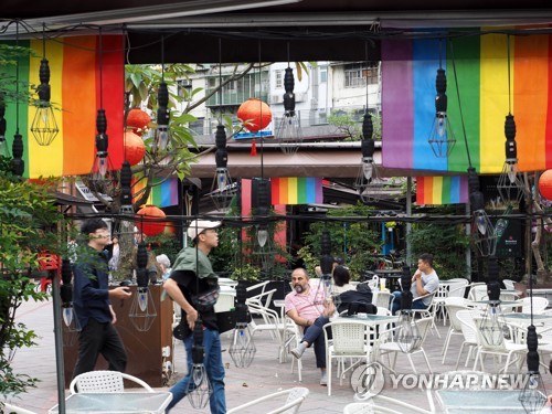 TAIWAN GAY RIGHTS SAME SEX MARRIAGE - 포토뉴스