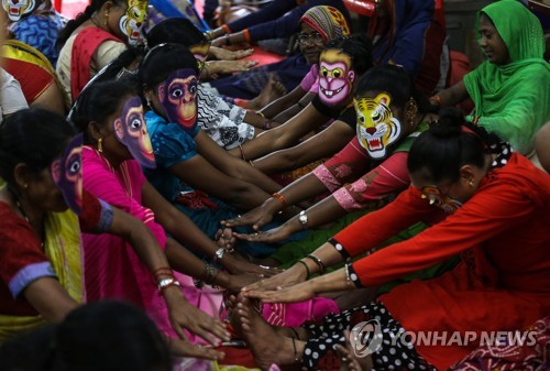 INDIA WORLD YOGA DAY - 포토뉴스