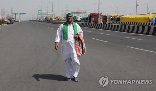 INDIA FARMERS STRIKE CALL