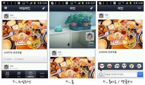 네이버 라인, ‘카카오스토리’ 품다?