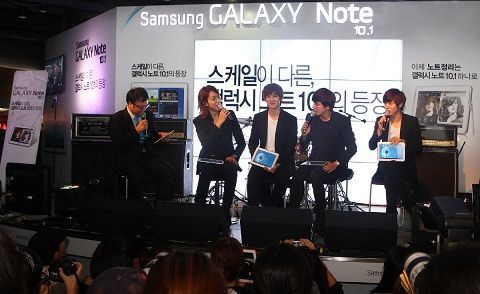 삼성전자, ‘갤럭시노트10.1’ 체험행사