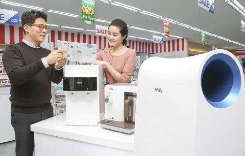 전자랜드, 교원 정수기 판매 개시