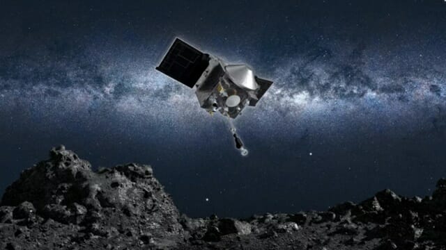 NASA 소행성 탐사선, 우주 기념품 갖고 지구 온다