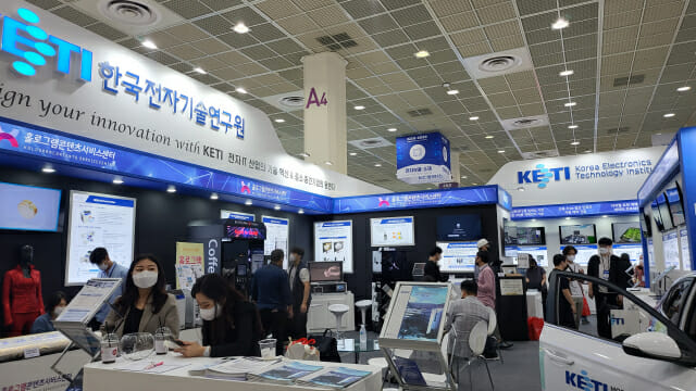 KETI, ‘한국전자전’서 유망 중소기업과 협력 R&D 기술 성과 공개