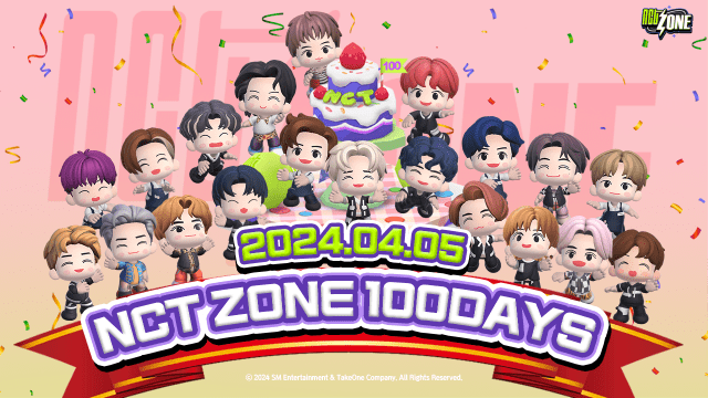 테이크원컴퍼니, NCT 존 서비스 100일 앞두고 대규모 업데이트
