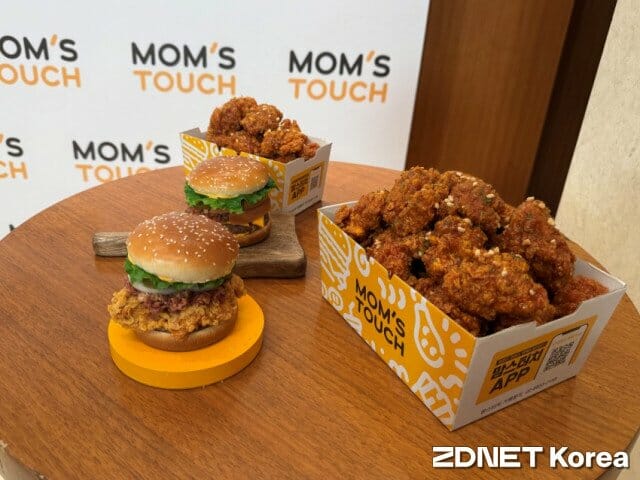 에드워드 리 본격 협업은 맘스터치가 처음...가장 좋아하는 맛으로 신메뉴 출시