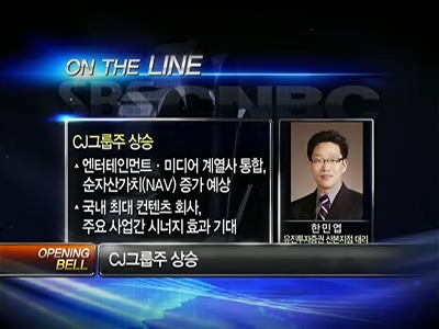 [출발특징]CJ그룹주·한화케미칼 신바람…현대그룹주 칼바람