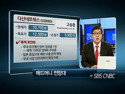 [매드머니]다산네트웍스, 유선통신장비 글로벌 탑10 부상 중