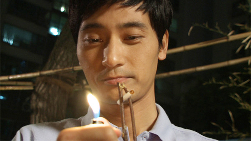 달콤신혼 원기준, 아내 몰래 담배 피우다 이혼 위기!