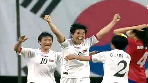 동아시안컵 축구 여자 남북대결, 아쉬운 역전패