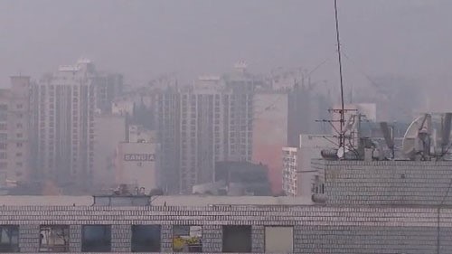 헬기 사고 인근 성남 서울공항 가시거리 800ｍ