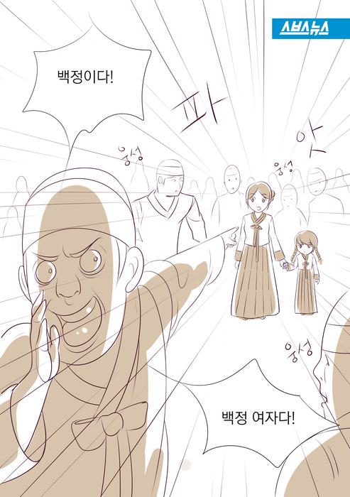 [스브스뉴스]치마를 벗기고 올라타는 놀이…백정 각시 놀음