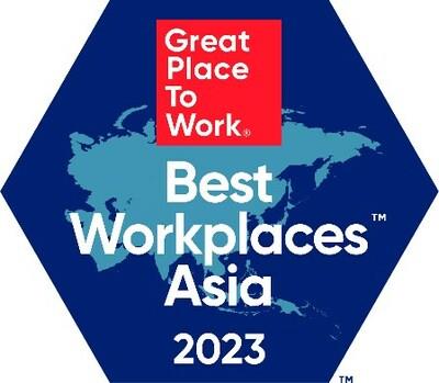 [PRNewswire] 2023 9th Best Workplaces in Asia™ GPTW Surveyed
