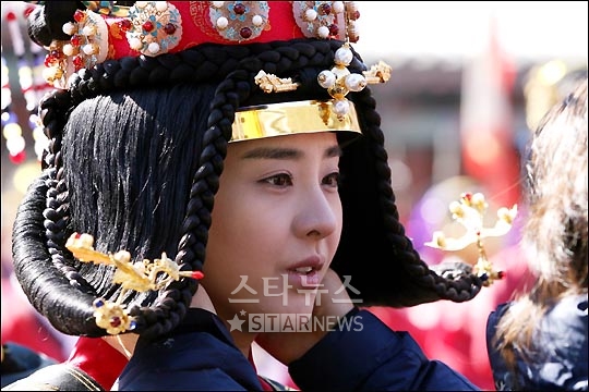 [★포토]박은혜, 촬영전 긴장감