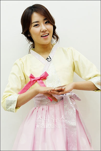 [★포토]포미닛 가윤, 한복 입은 요정