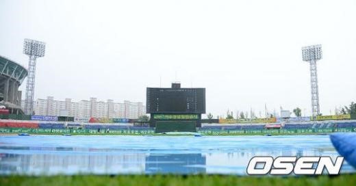 KBO, 7일 광주 KIA-롯데 경기 우천 취소 결정
