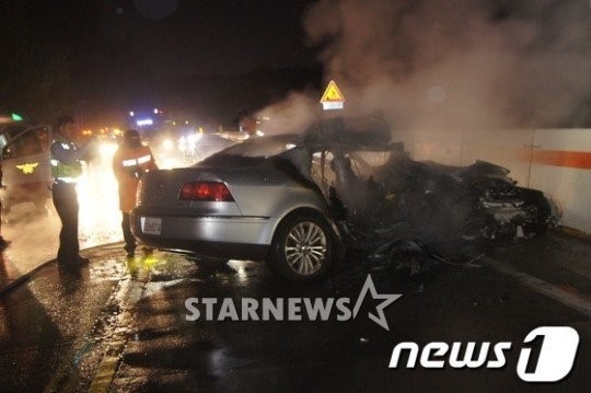 전현희 前의원 남편 김헌범 지원장 교통사고 사망..성안스님도