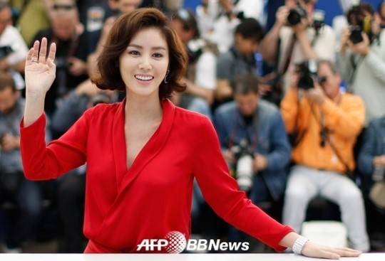 [★포토]김성령, 칸 사로잡은 미소